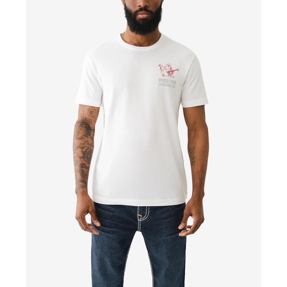 True Religion Men's Short Sleeve High Density Tee