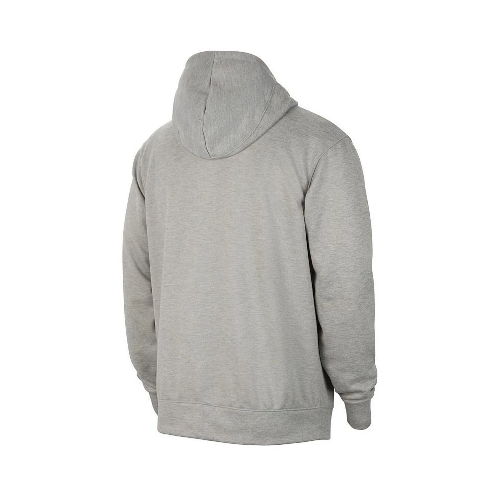 NIKE Men's Gray USA Basketball Authentic Practice Club Pullover Hoodie 2