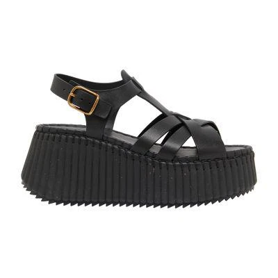 Chloé Nama wedge sandals 1
