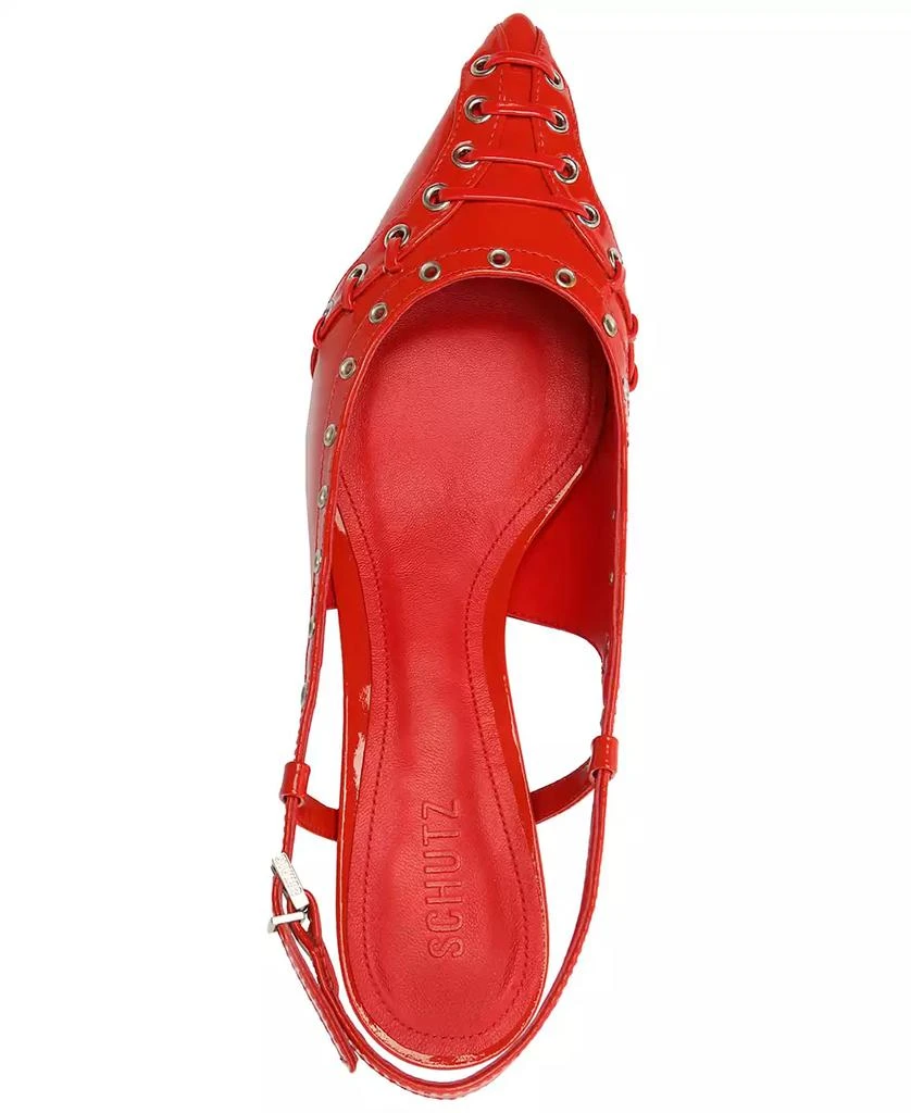 Schutz Women's Ruth Mid-Pointed Toe Pumps 4
