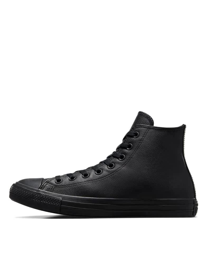 Converse Converse Chuck Taylor All Star Hi leather in black mono 2