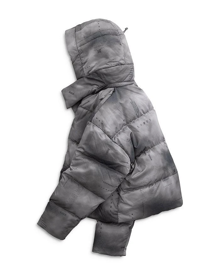 Stampd Ice Print Cropped Puffer Jacket 3