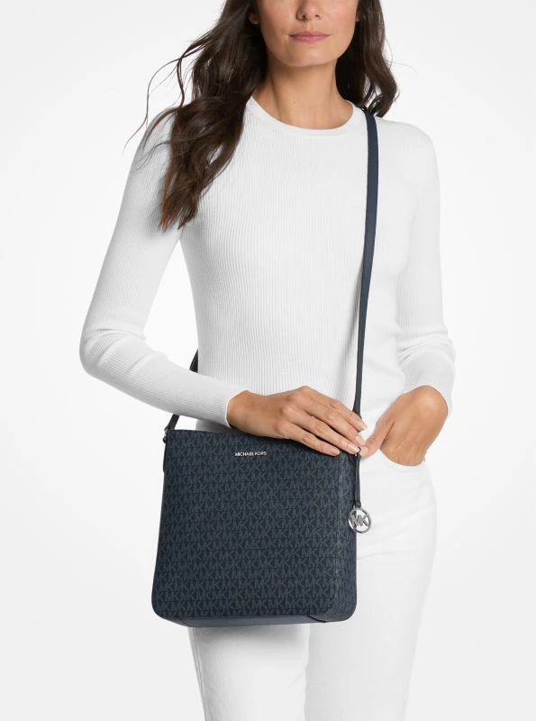 Michael Kors Jet Set Travel Large Logo Messenger Bag 3