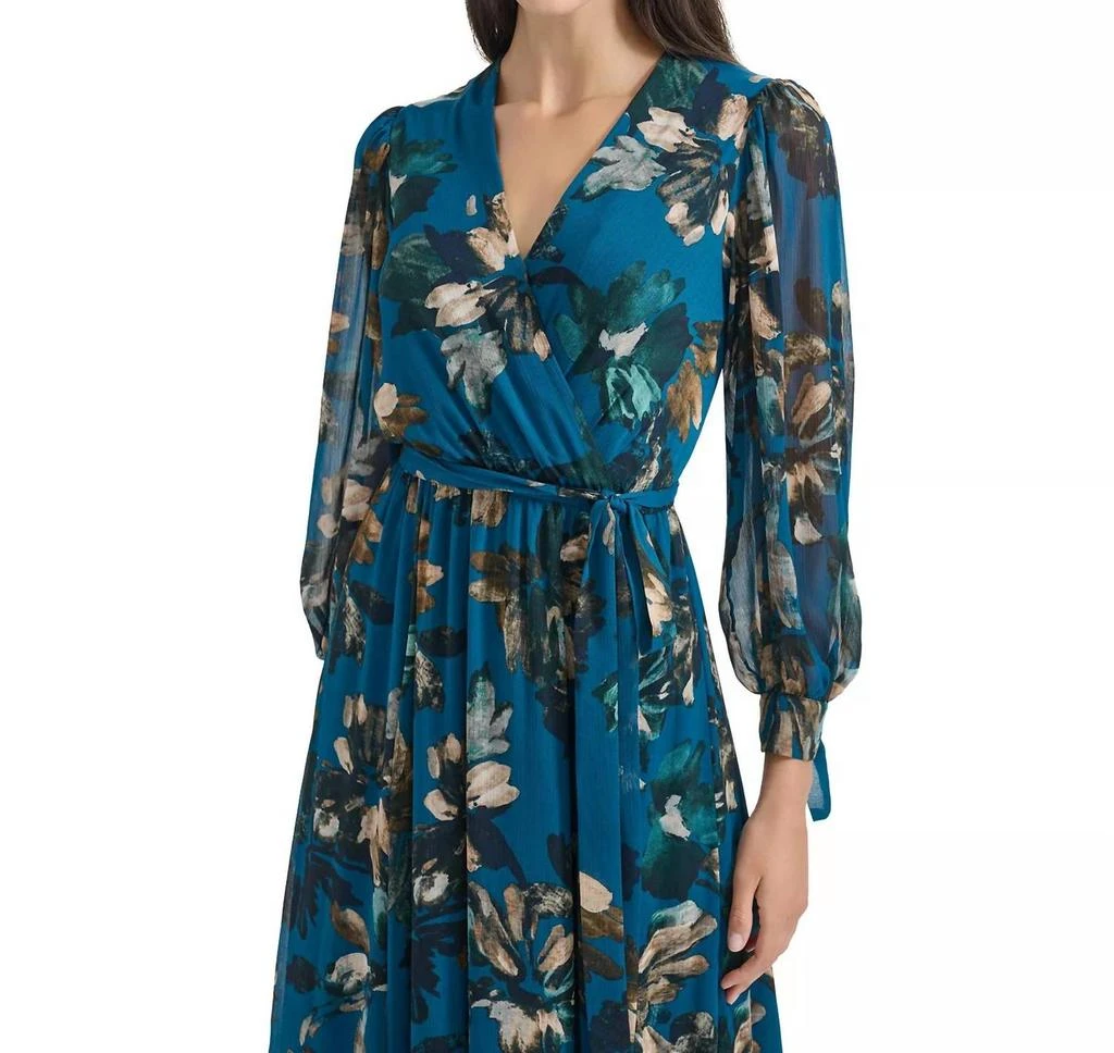 Shop Calvin Klein - Printed Long-sleeve A-line Dress on Sale at BeyondStyle   Get 47% Off Calvin Klein - Printed Long-sleeve A-line Dress with  Limited-Time Flash Deals, Exclusive Discounts, and Special Offers.
