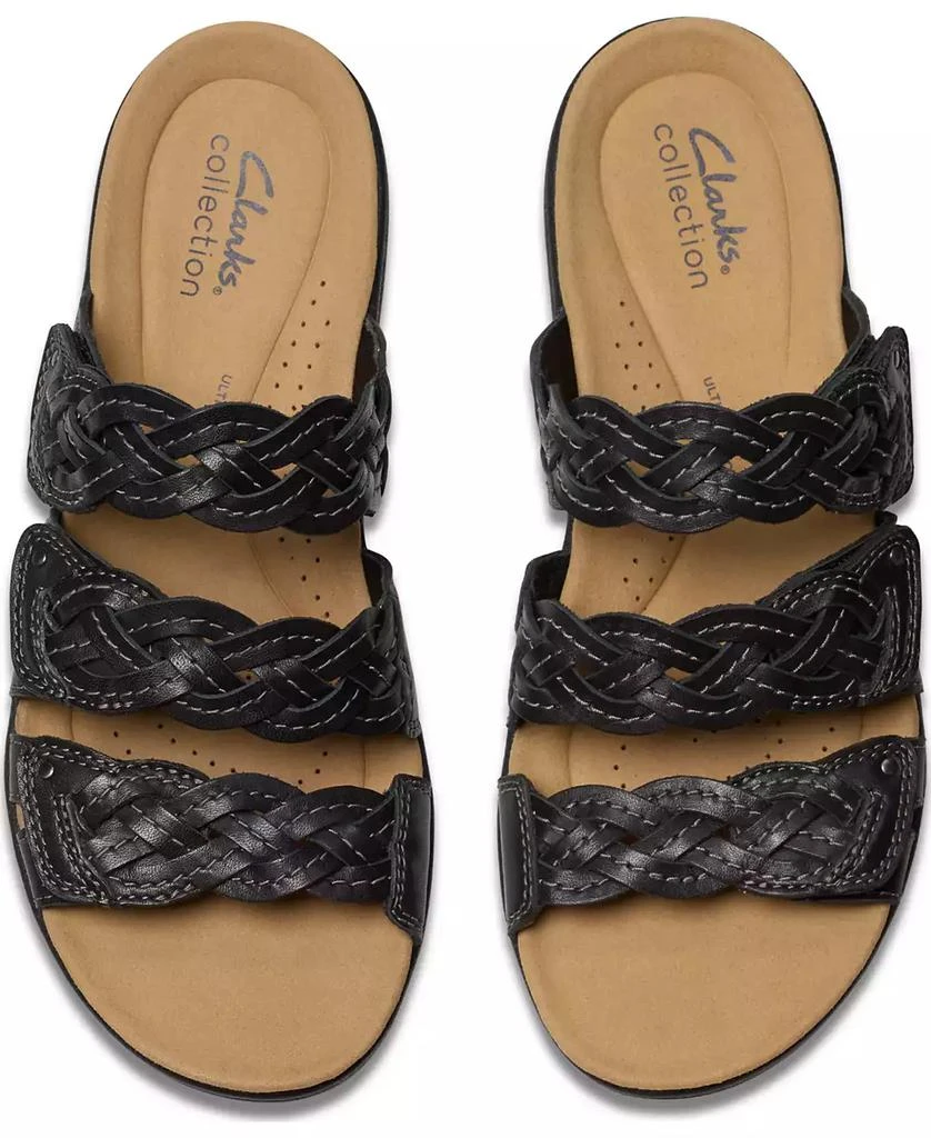 Clarks Collection Women's Laurieann Rio Slip-On Flat Sandals 7
