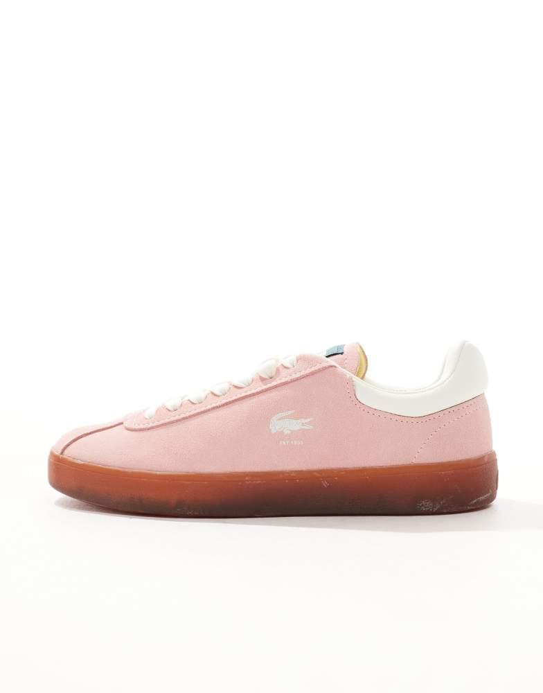 Lacoste Lacoste baseshot 124 1 sfa trainers in  pink