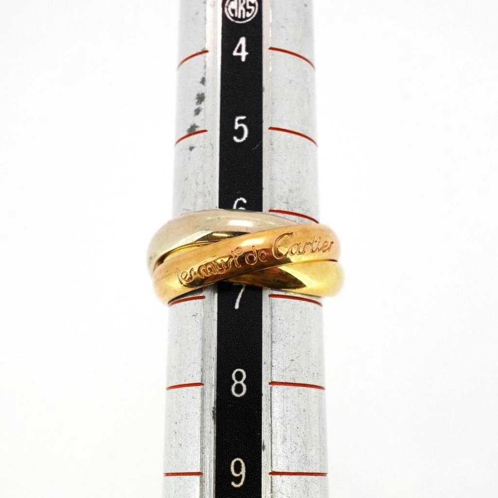 Cartier pink gold (18K) gold (18K) yellow gold (18K) Band Ring (Pre-Owned) 6