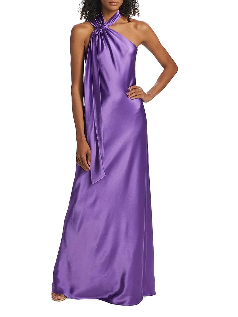 Galvan Ushuaia Satin Tieneck Gown 2