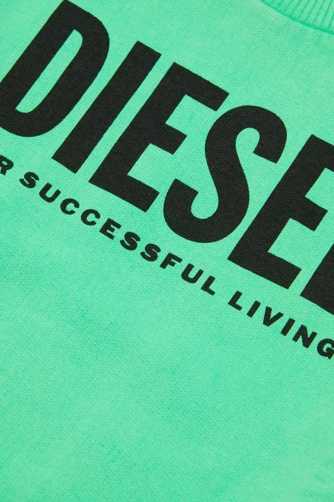 Diesel Diesel Kids Snuci Over Logo Printed Sweatshirt 3