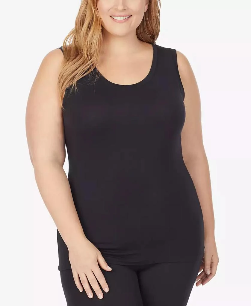 Cuddl Duds Plus Size Softwear with Stretch Reversible Tank Top 1