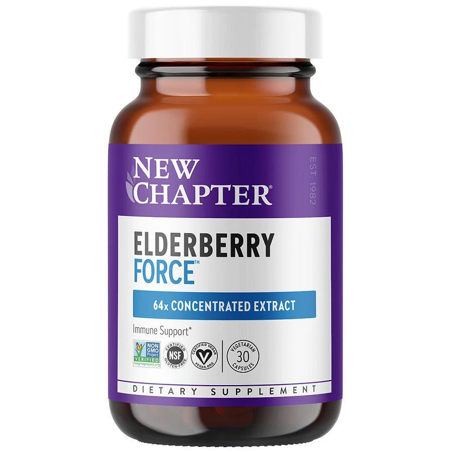 New Chapter Elderberry Force Vegan Capsules 1