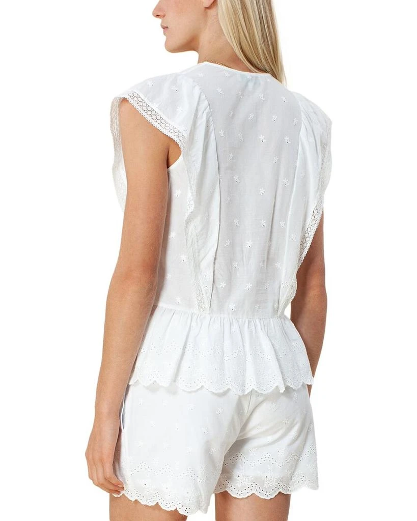 Hale Bob Hale Bob Solid Eyelet Top 2