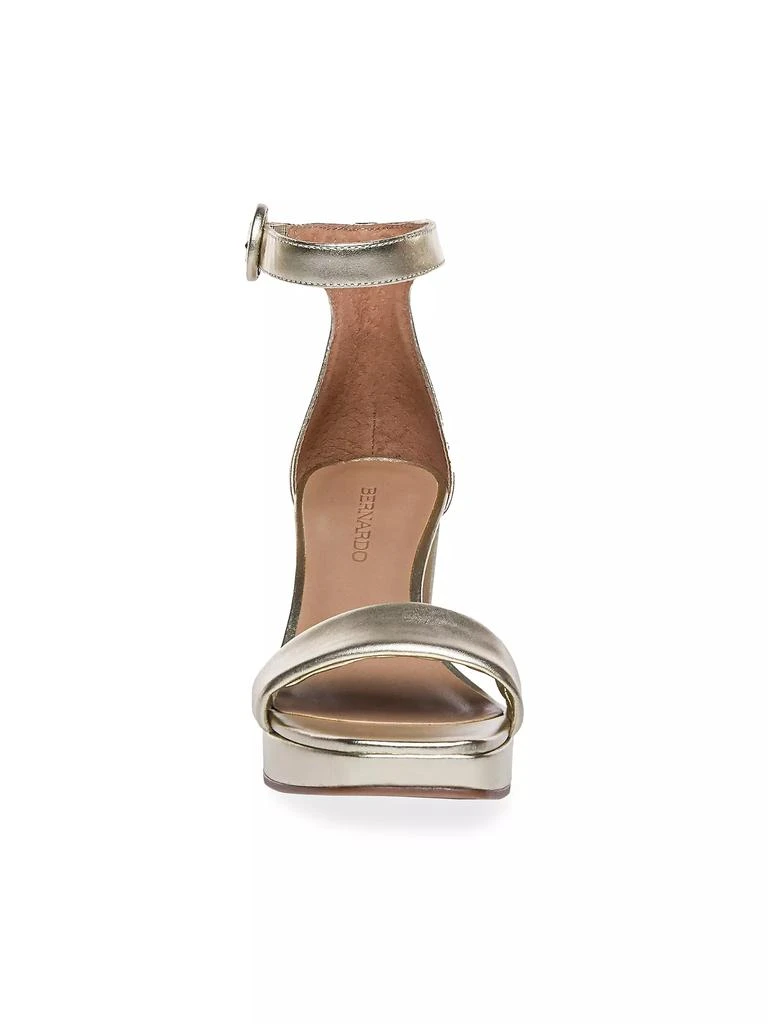 Bernardo Carla Leather Platform Sandals 4