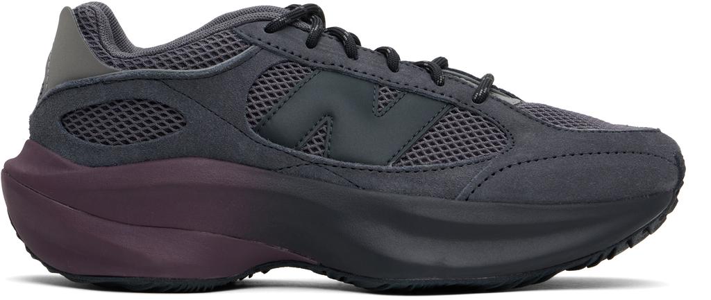 Dark Grey Suede And Mesh Wrpd Sneakers – On Sale Now with Up