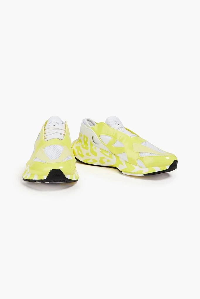 Adidas Ultraboost 22 printed stretch-knit, mesh and faux patent-leather sneakers 2