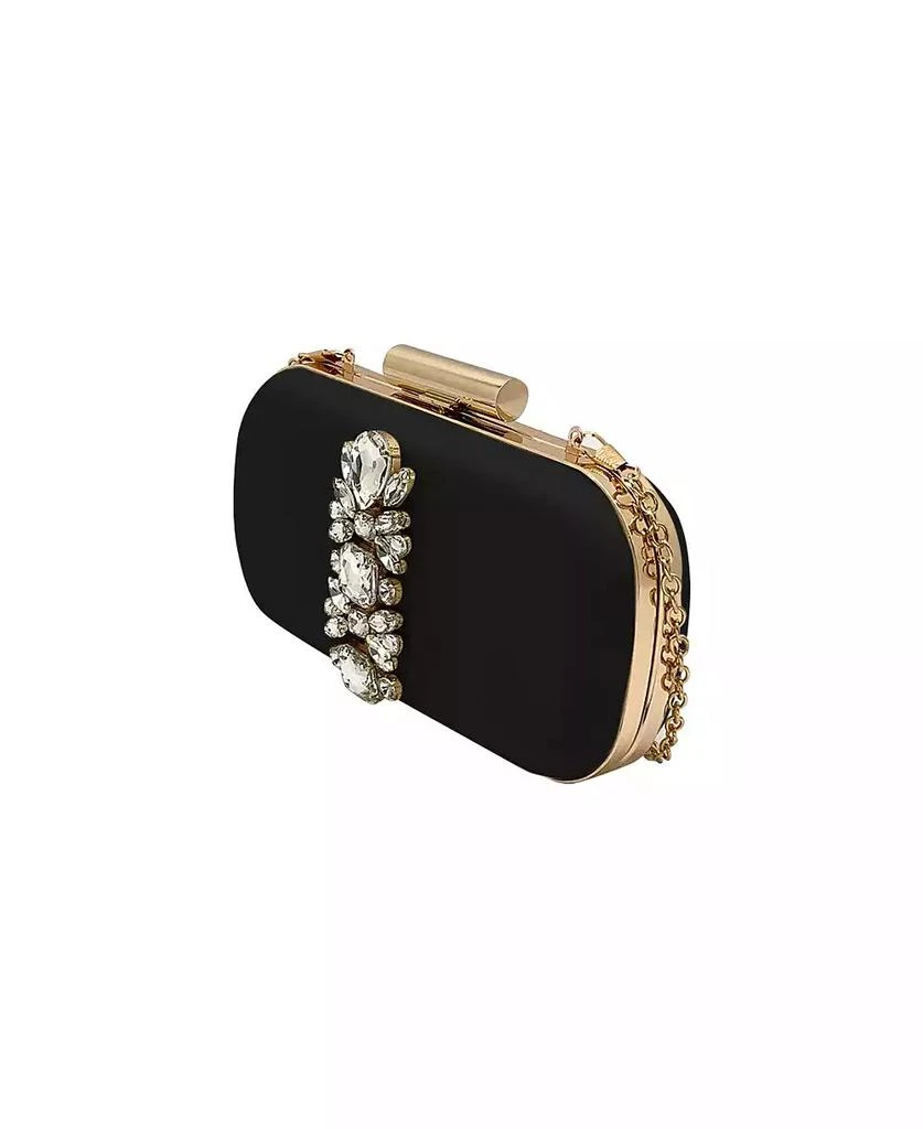 La Regale Women's Kylie Crystal Panel Minaudiere 3