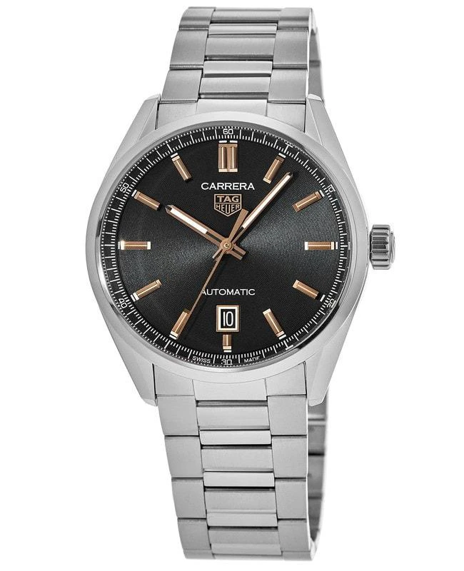 TAG Heuer Tag Heuer Carrera Automatic Black Rose Gold Dial Steel Men's Watch WBN2113.BA0639 1