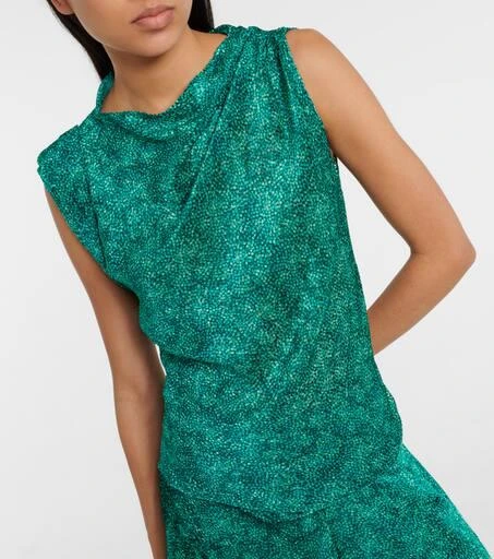 Isabel Marant Samia silk-blend top 5