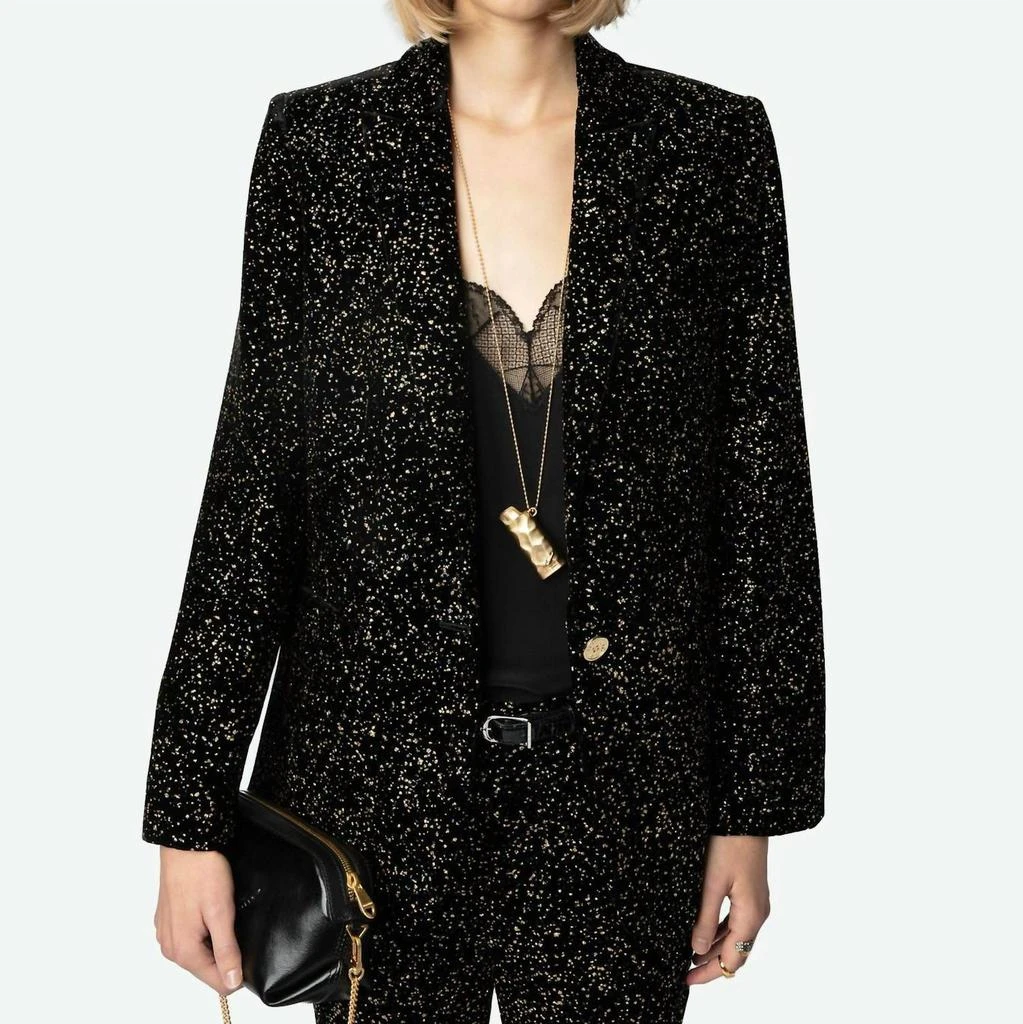 ZADIG & VOLTAIRE Zadig & Voltaire - Velvet Valse Blazer 2