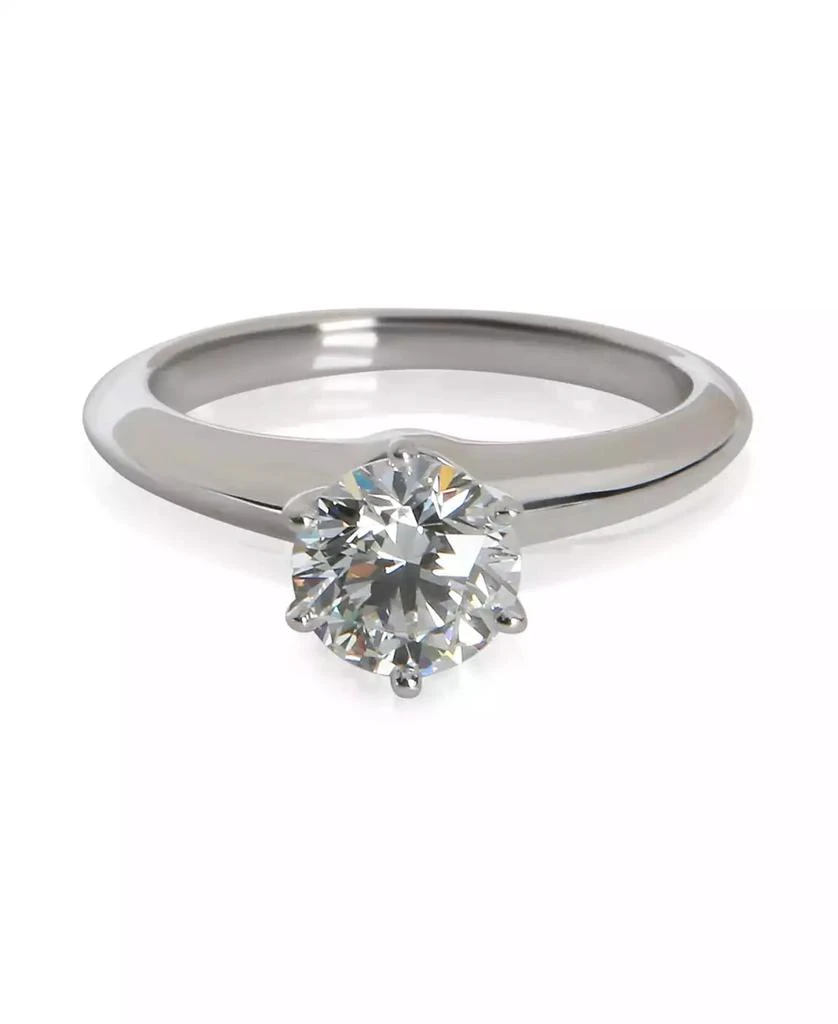 Pre-Owned Tiffany & Co 0.97 ct Round Brilliant Diamond Engagement Ring