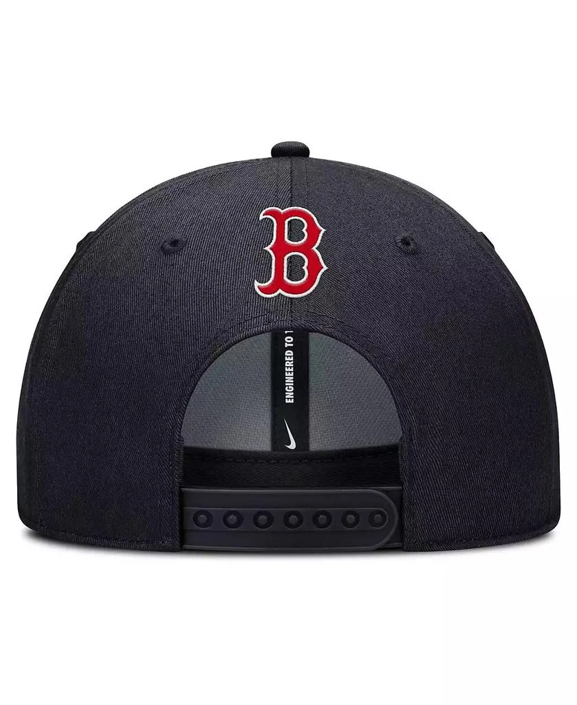 NIKE Men's Navy Boston Red Sox Rise Gaberdine Adjustable Hat 2