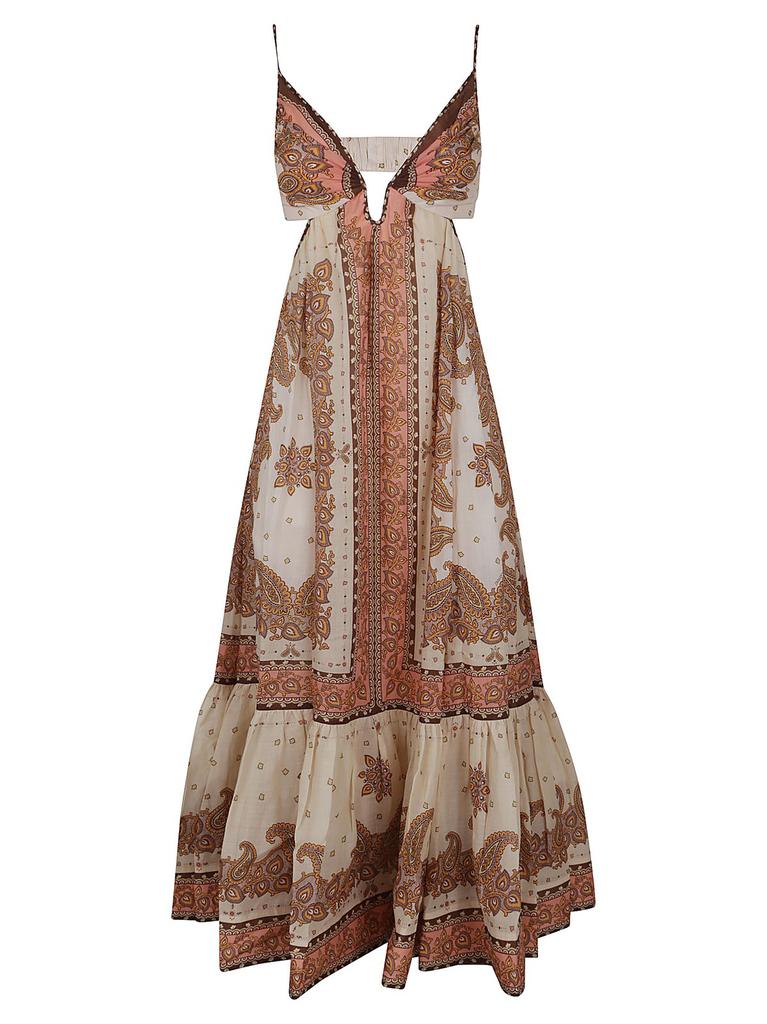 【Zimmermann】MAXINE PLUNGE MAXI DRESS Zimmermann Zimmermann Maxine Plunge Maxi Dress - Dresses