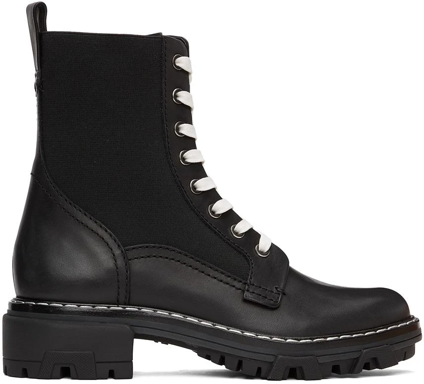 Rag & Bone Black Shiloh Boots 1