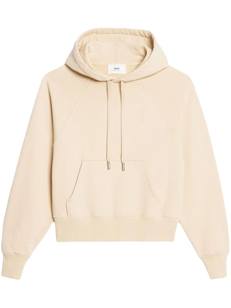 AMI Ami de Coeur long-sleeve hoodie - unisex -  -  - Neutrals