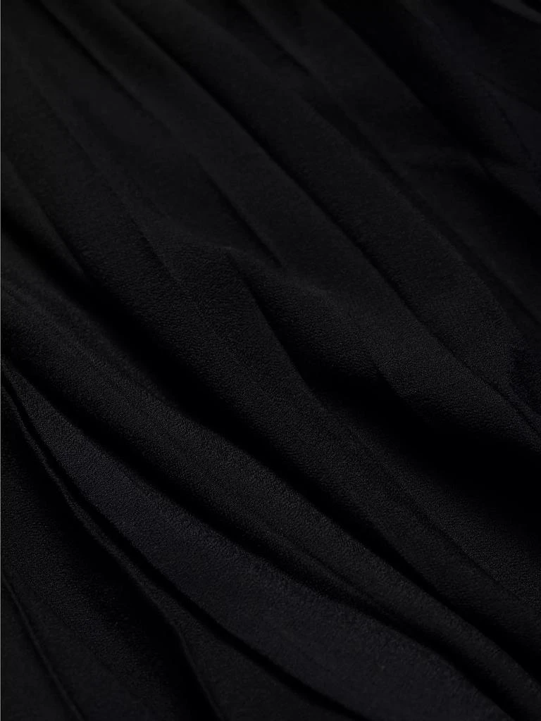 Chiara Boni Lingy Pleated Mock Turtleneck Top 7
