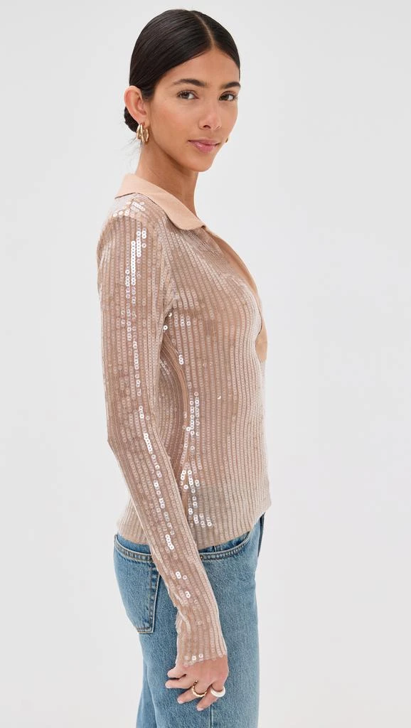 Monse Sequin Mesh Top 3