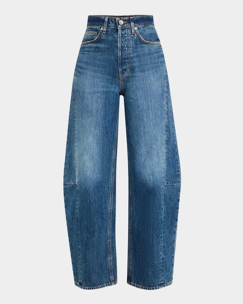 VERONICA BEARD Ryder High-Rise Barrel Jeans 1