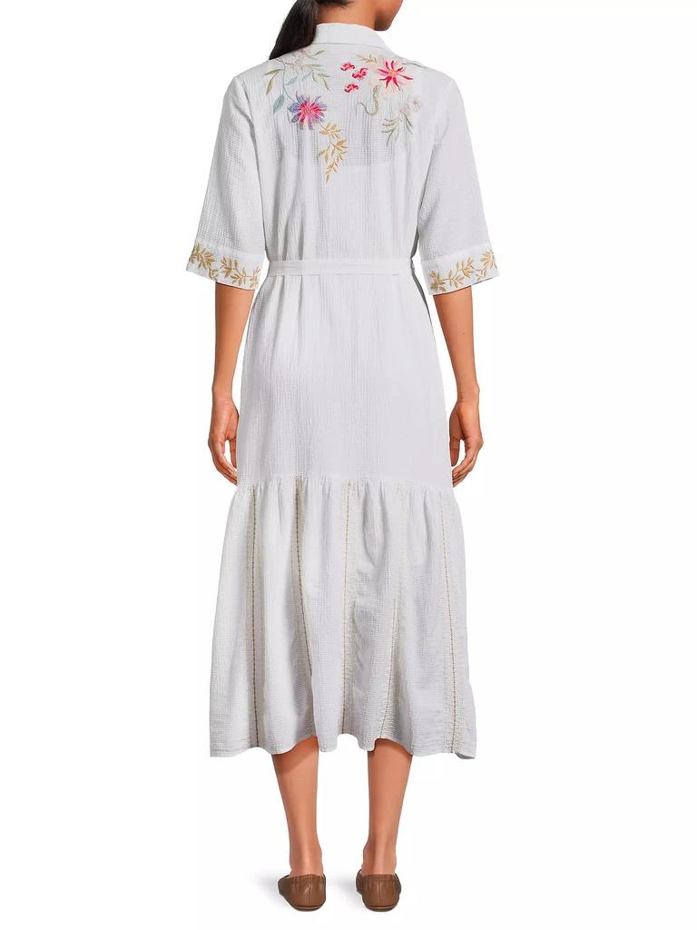 Johnny Was Darcey Embroidered Shirtdress 5