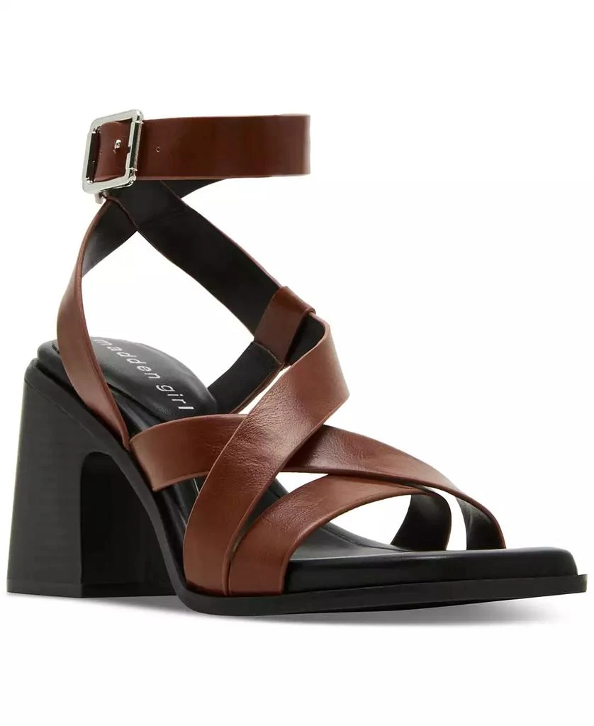 Madden Girl Hero Strappy Block-Heel City Sandals 1
