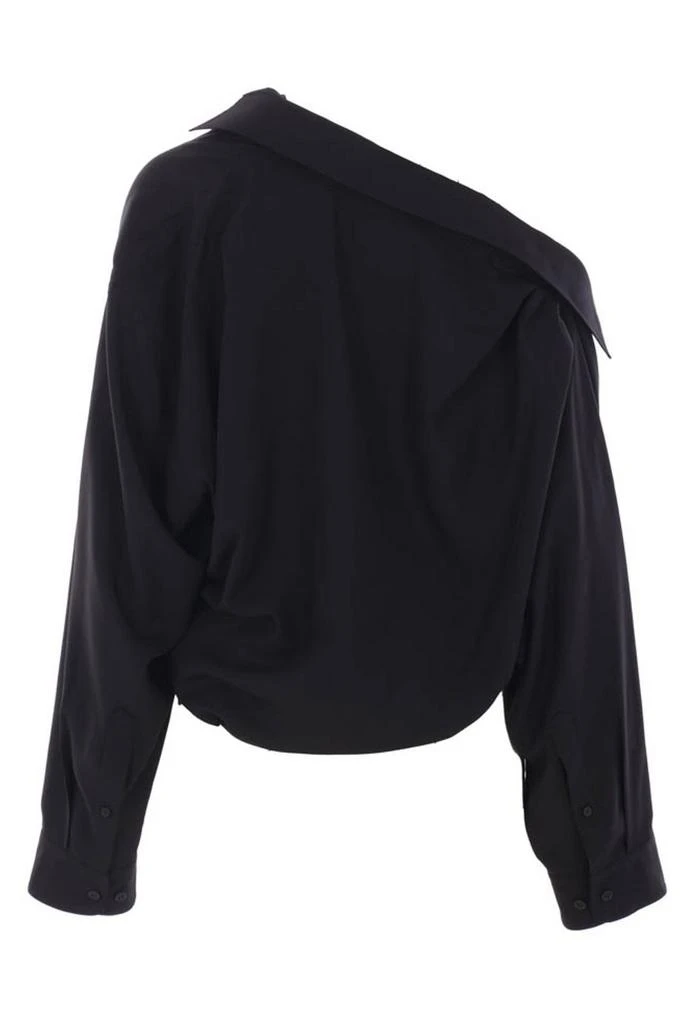 Balenciaga Balenciaga One-Shoulder Long-Sleeved Shirt 2