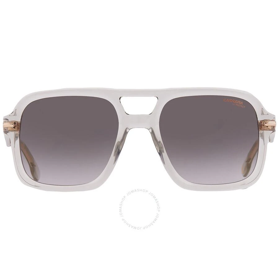 Carrera Grey Shaded Gold Mirror Navigator Men's Sunglasses CARRERA 317/S 0KB7/FQ 55 1