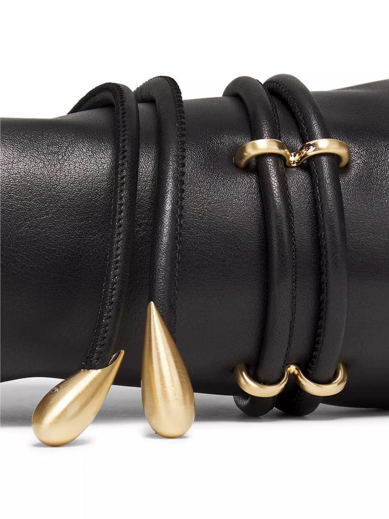 Cult Gaia Arden Leather Crossbody Bag 5
