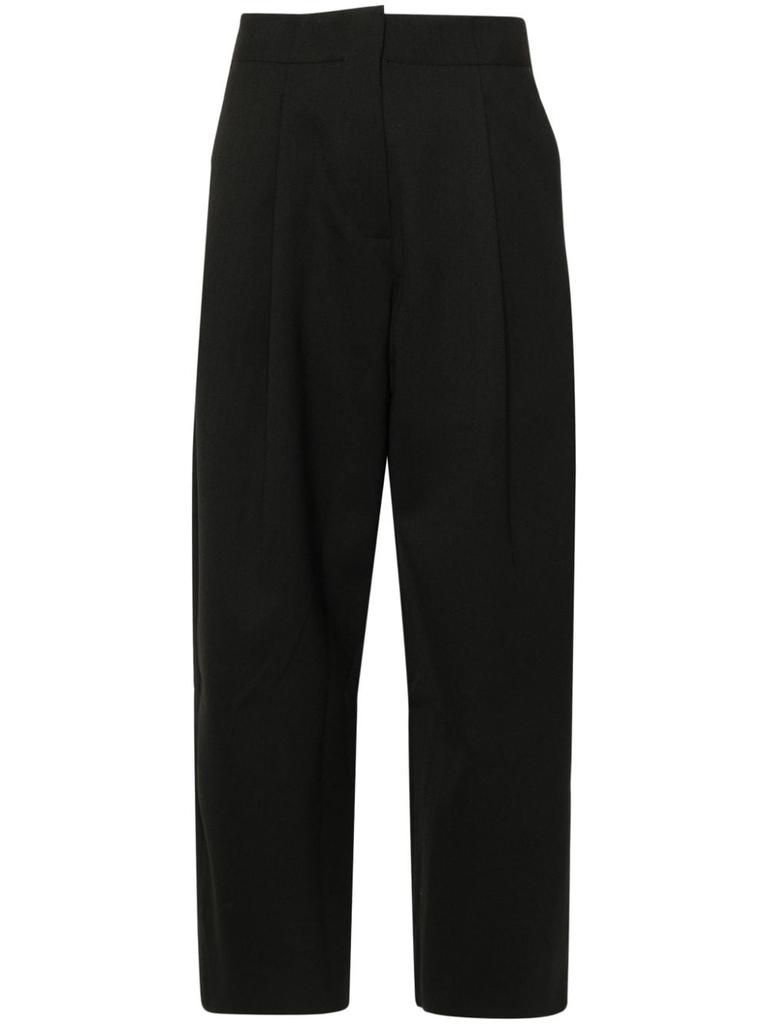 Studio Nicholson STUDIO NICHOLSON - Wide Leg Cropped Trousers