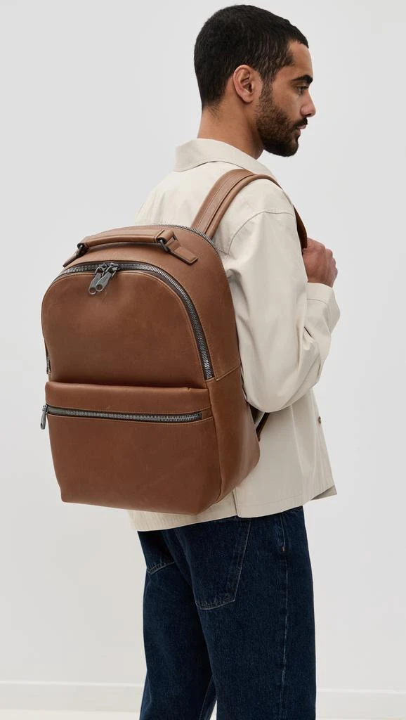 Shinola Runwell Leather Backpack 2