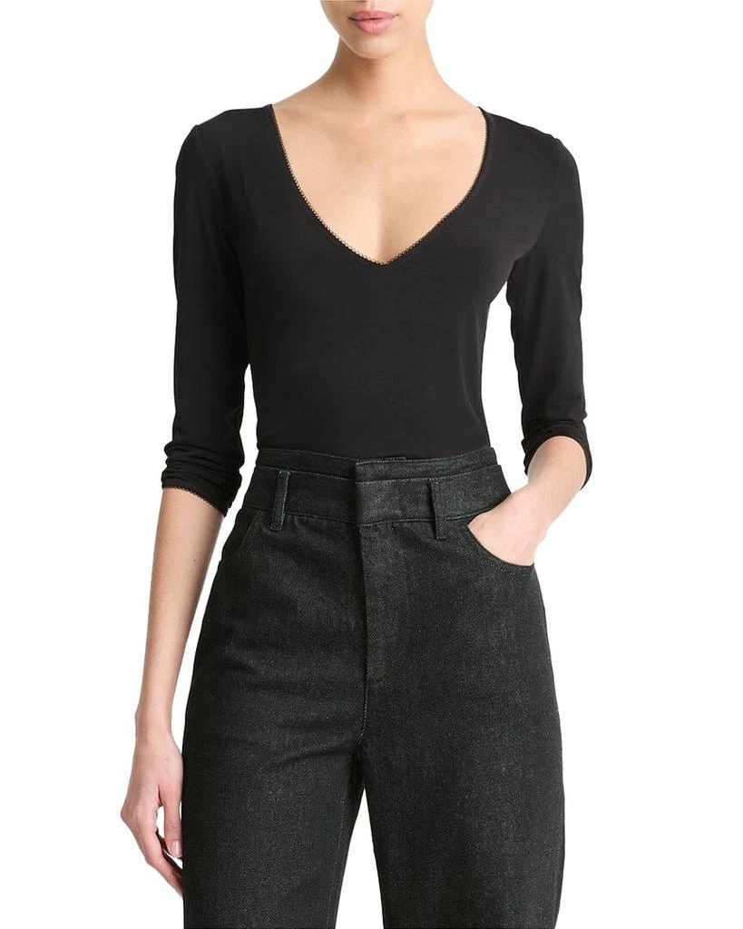 Vince Lingerie Trim Top 1