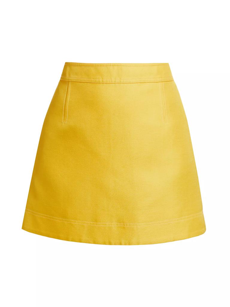 Acler Gardie A-Line Miniskirt
