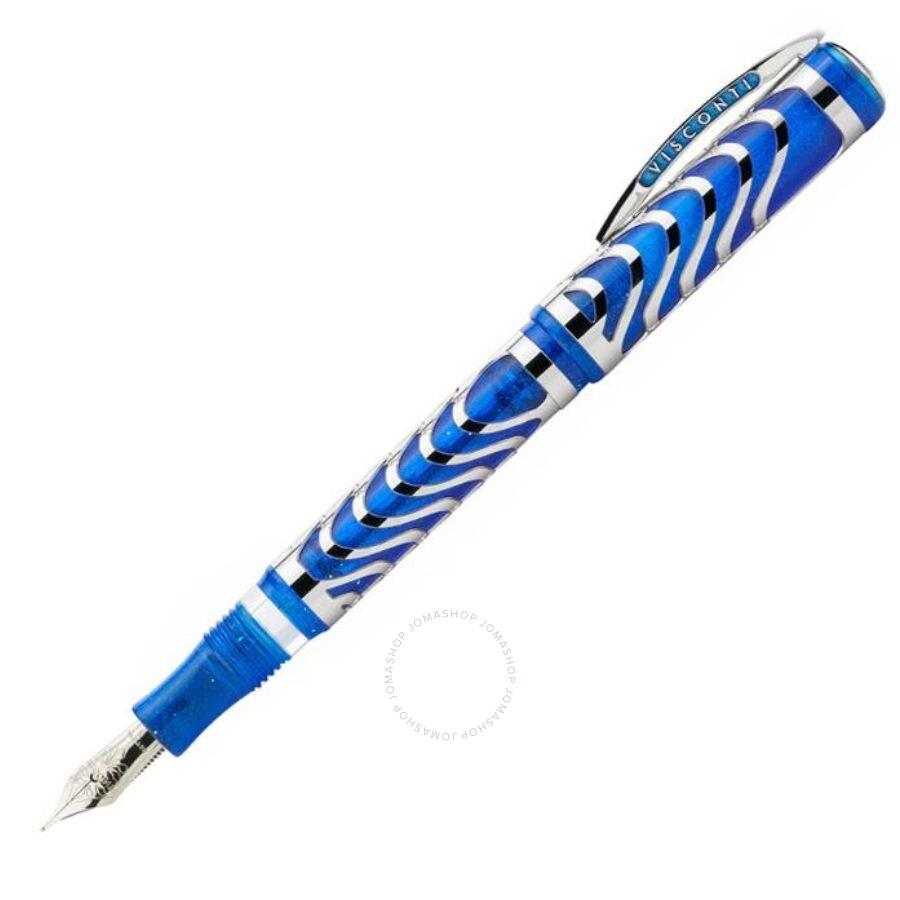 Visconti Skeleton Blue Limited Edition Fountain Pen KP43-02-FPAM