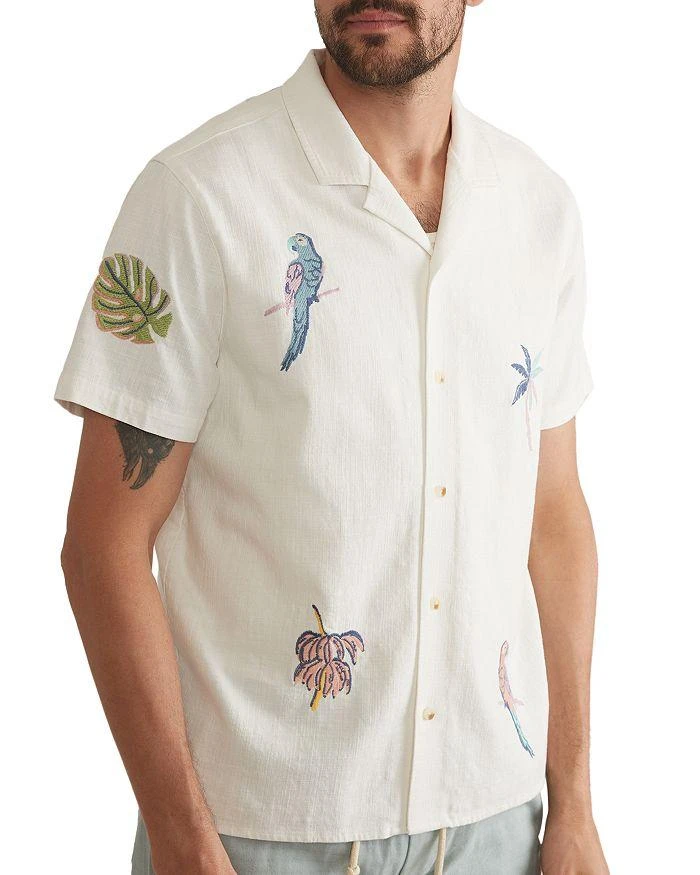 Marine Layer Embroidered Resort Shirt 1