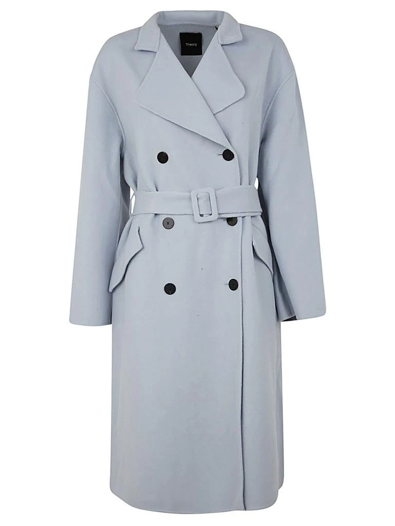 Theory Theory Double-Breasted Drop-Shoulder Coat 1