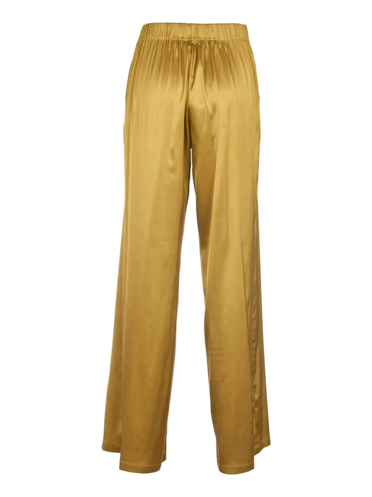 ATTIC AND BARN Elastic Waist Wide Straight Leg Trousers 2