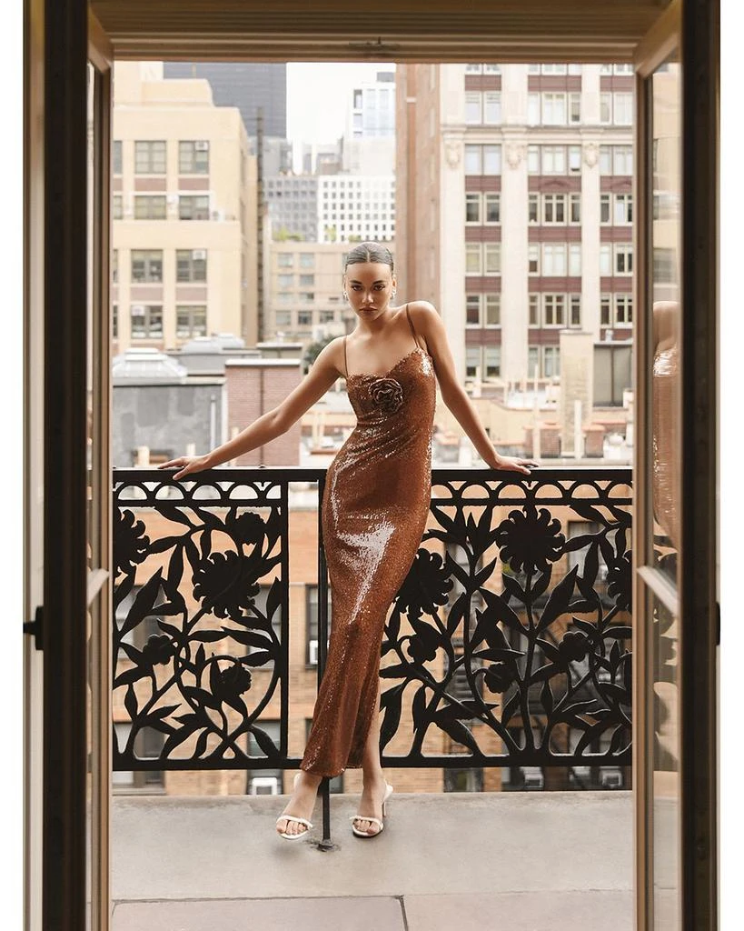 French Connection Beatrice Sequined Gown 4