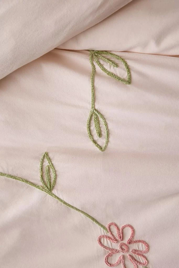 Urban Outfitters Falling Vines Floral Duvet Cover 4