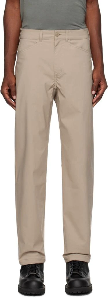 Houdini Beige Dock Trousers 1