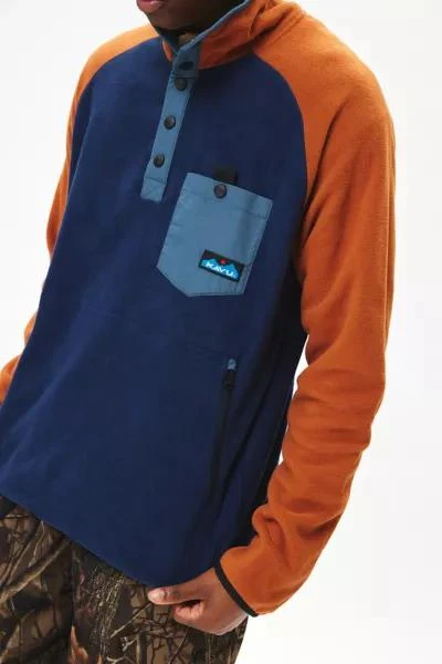 KAVU KAVU Tennaway Mock Neck Fleece Pullover Sweatshirt 1