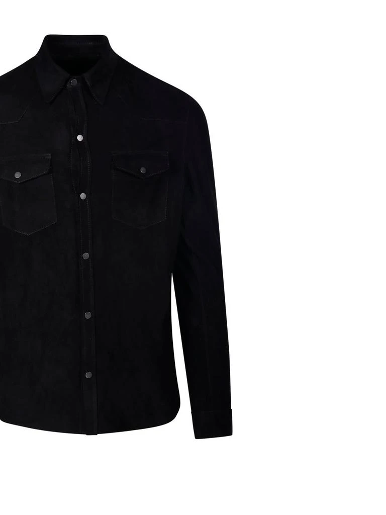 Salvatore Santoro Salvatore Santoro Long Sleeved Leather Jacket 4