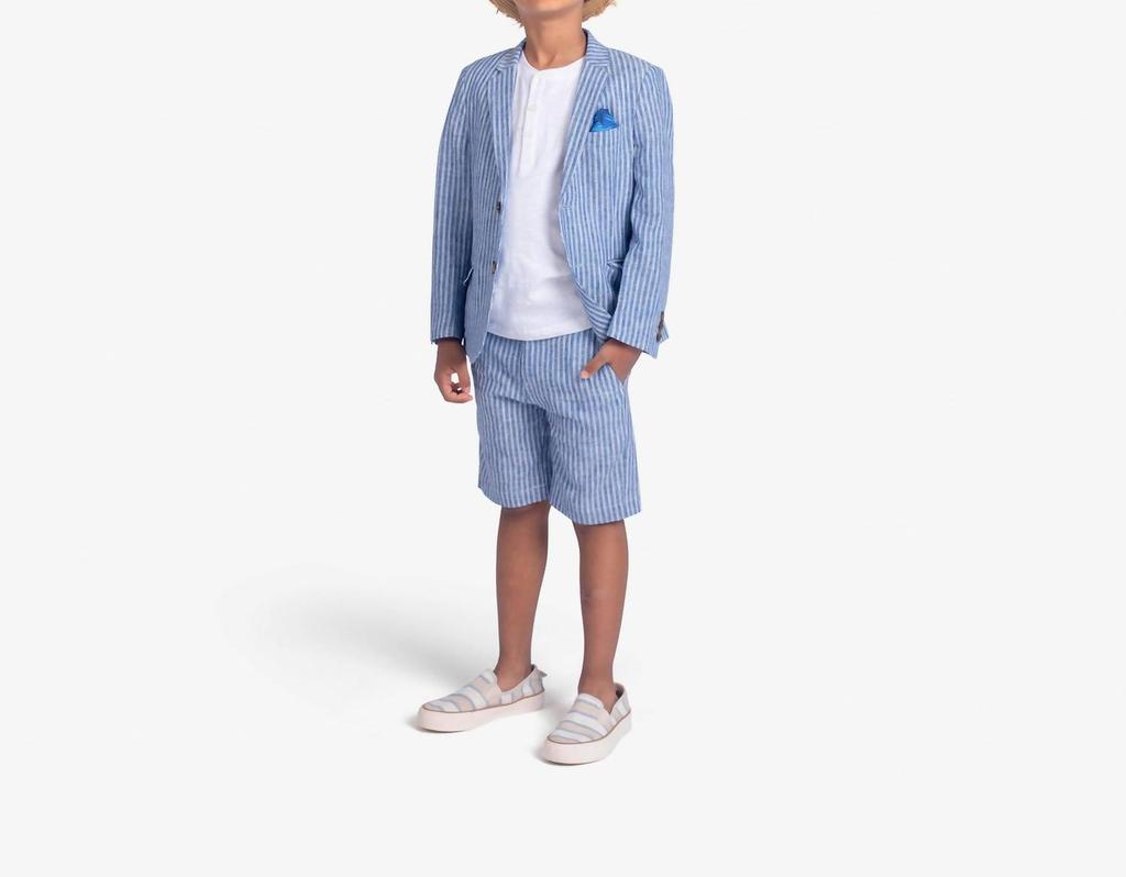 Appaman Sports Jacket In Cabana Stripe